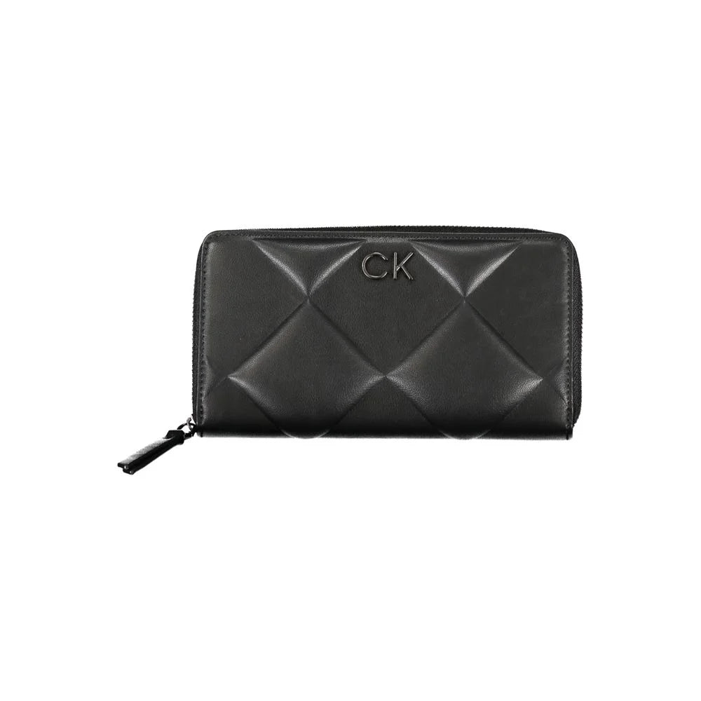 Calvin Klein Sleek Black RFID Blocking Wallet - Chic Accessory - Wallets