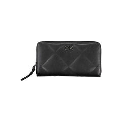 Calvin Klein Sleek Black RFID Blocking Wallet with Logo - Wallets