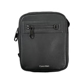 Calvin Klein Sleek Black Shoulder Bag with Contrasting Details - Cross Body Bags