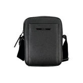 Calvin Klein Sleek Black Shoulder Bag with Logo Detail - Cross Body Bags
