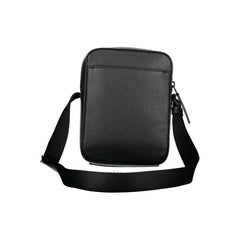 Calvin Klein Sleek Black Shoulder Bag with Logo Detail - Cross Body Bags