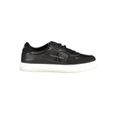 Calvin Klein Sleek Black Sports Sneakers with Contrast Details - Sneakers