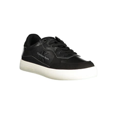 Calvin Klein Sleek Black Sports Sneakers with Contrast Details - Sneakers