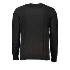 Calvin Klein Sleek Long Sleeve Crew Neck Sweater with Logo - Sweaters
