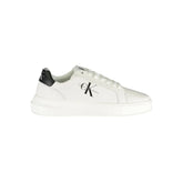Calvin Klein Sophisticated White Lace-Up Sneakers - Sneakers