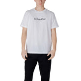 Calvin Klein Sport White Cotton T-Shirt - IT52 | XL - T-Shirts