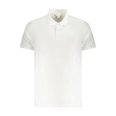 Calvin Klein White Cotton Men Polo Shirt - Polos