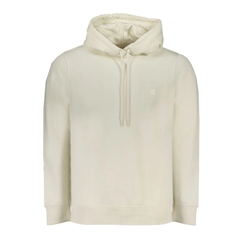 Calvin Klein White Cotton Men Sweater - Hoodies