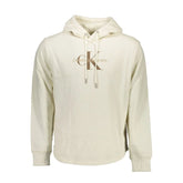 Calvin Klein White Cotton Men Sweater - Hoodies