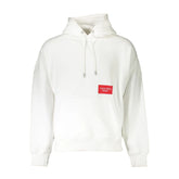 Calvin Klein White Cotton Men Sweater - L - Sweatshirts