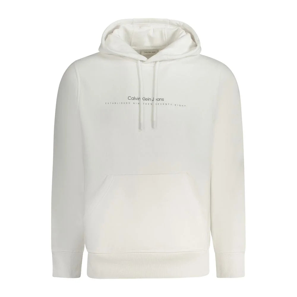 Calvin Klein White Cotton Men Sweater - Sweaters