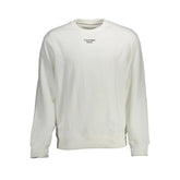 Calvin Klein White Cotton Men Sweater - Sweatshirts