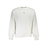 Calvin Klein White Cotton Men Sweater - Sweatshirts