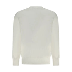 Calvin Klein White Cotton Men Sweater - Sweatshirts