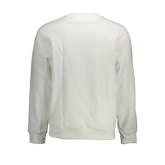 Calvin Klein White Cotton Men Sweater - Sweatshirts