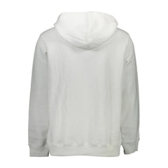 Calvin Klein White Cotton Men Sweater - XL - Hoodies