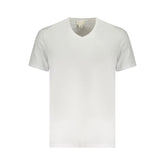Calvin Klein White Cotton Men T-Shirt - T-Shirts