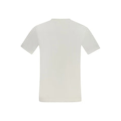 Calvin Klein White Cotton Men T-Shirt - XL