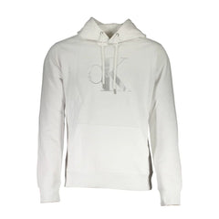 Calvin Klein White Cotton Men’s Sweater - Hoodies
