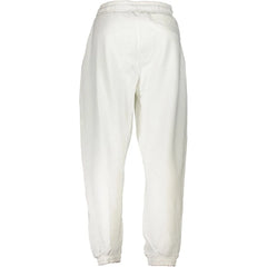 Calvin Klein White Cotton Pant - Joggers