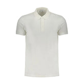 Calvin Klein White Cotton Polo Shirt - Polos