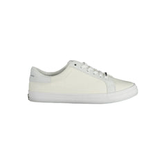 Calvin Klein White Cotton Sneaker - EU37/US7 - Sneakers