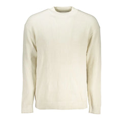 Calvin Klein White Cotton Sweater - M - Sweaters