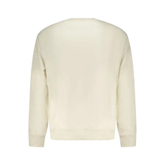 Calvin Klein White Cotton Sweatshirt