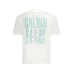 Calvin Klein White Cotton T-Shirt
