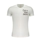 Calvin Klein White Cotton T-Shirt - T-Shirts