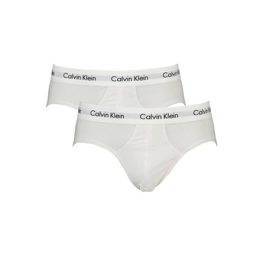 Calvin Klein White Cotton Underwear - Briefs