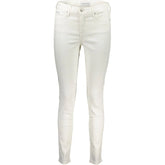 Calvin Klein White Cotton Women Jeans - Jeans