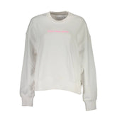 Calvin Klein White Cotton Women Sweater - XL - Sweatshirts