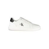 Calvin Klein White Leather Men Sneaker - Sneakers