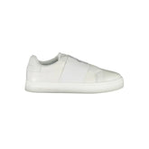 Calvin Klein White Leather Women Sneaker - Sneakers