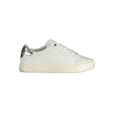 Calvin Klein White Leather Women Sneaker - Sneakers