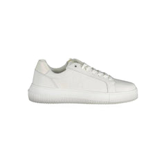 Calvin Klein White Leather Women Sneaker - Sneakers
