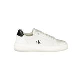 Calvin Klein White Leather Women Sneaker - Sneakers