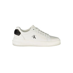 Calvin Klein White Leather Women Sneaker - Sneakers