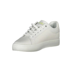 Calvin Klein White Leather Women Sneaker - Sneakers