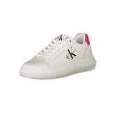 Calvin Klein White Leather Women Sneaker - Sneakers