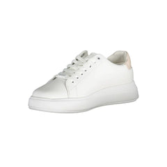 Calvin Klein White Leather Women Sneaker - Sneakers