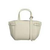 Calvin Klein White Polyester Handbag - Shopper Bags