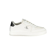 Calvin Klein White Polyester Men Sneaker - Sneakers