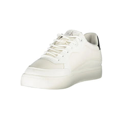 Calvin Klein White Polyester Men Sneaker - Sneakers