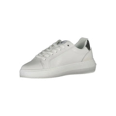 Calvin Klein White Polyester Sneaker