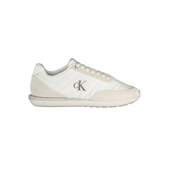 Calvin Klein White Polyester Sneaker