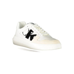 Calvin Klein White Polyester Sneaker - Athletic Shoes