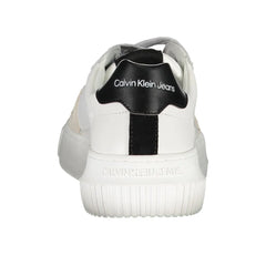 Calvin Klein White Polyester Sneaker - EU36/US6 - Sneakers