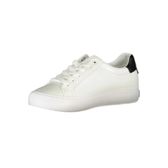 Calvin Klein White Polyester Sneaker - EU40/US10 - Sneakers